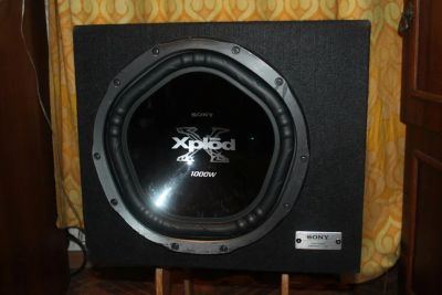 Лот: 7599717. Фото: 1. sony xplod 1000w сабвуфер. Сабвуферы