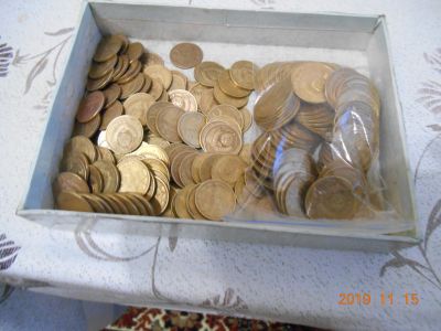 Лот: 15023294. Фото: 1. 2 - 3 коп ссср 205 шт. лотом -... Россия и СССР 1917-1991 года