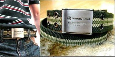 Лот: 206030. Фото: 1. ..[Brand].. Ремень TOUGH тряпичный... Ремни, пояса