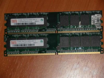 Лот: 1537591. Фото: 1. DDR 2 PC2-4200 444-12 512Мб 2... Оперативная память