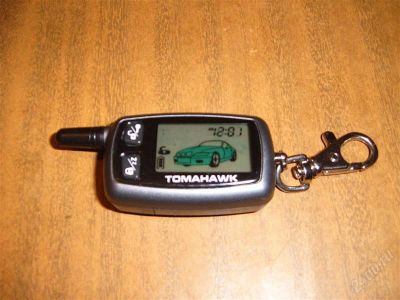 Лот: 820837. Фото: 1. Брелок от сигнализации TOMAHAWK... Автомобильные сигнализации
