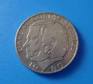 Лот: 5983493. Фото: 1. Швеция 1 крона 1984. Европа