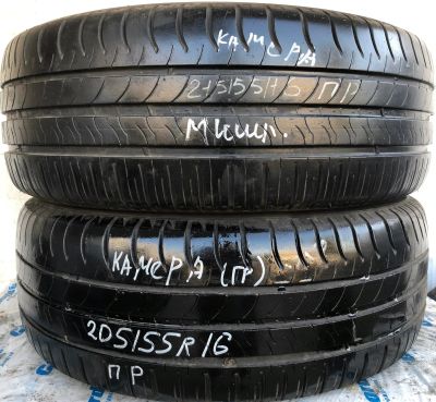 Лот: 14468323. Фото: 1. Шина 215/55 R16 215/55/16 Michelin... Шины
