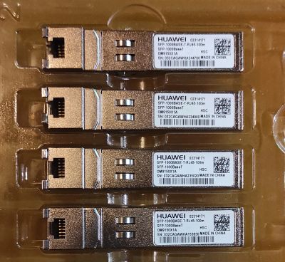 Лот: 19925518. Фото: 1. Модуль SFP с интерфейсом RJ45... Другое (сетевые устройства)