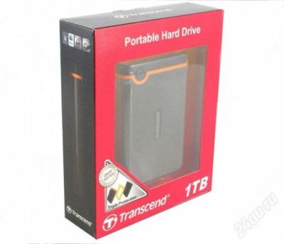 Лот: 2056453. Фото: 1. Внешний Жесткий диск Transcend... Внешние жесткие диски