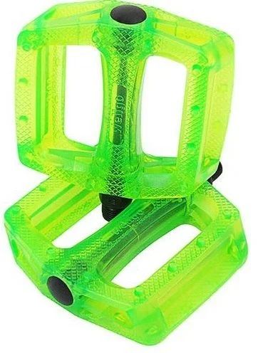 Лот: 11180679. Фото: 1. Педали Wellgo B109 green BMX. Запчасти