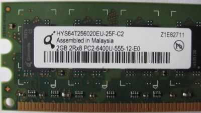 Лот: 6757804. Фото: 1. Оперативная память DDR2 DIMM 2Gb... Оперативная память
