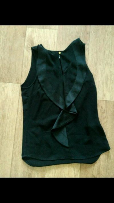 Лот: 11263706. Фото: 1. Блузка чёрная h&m. Блузы, рубашки, водолазки
