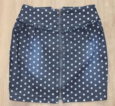Лот: 3186406. Фото: 1. Джинсовая юбка zara. ТОРГ!. Юбки