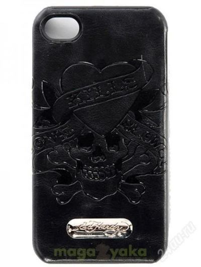 Лот: 1280012. Фото: 1. Чехол ED Hardy for Iphone 4. Другое (бытовая техника)