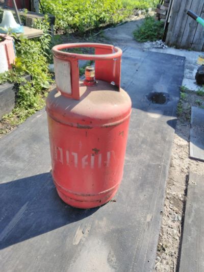 Лот: 17857921. Фото: 1. балон газовый 27 л. Баллоны, газ в баллонах