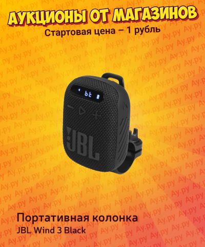 Лот: 25801543. Фото: 1. Портативная колонка JBL Wind 3... Портативные, беспроводные колонки