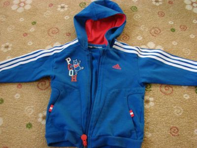 Лот: 3384744. Фото: 1. олимпийка Adidas винни пух 86. Свитера, худи, толстовки