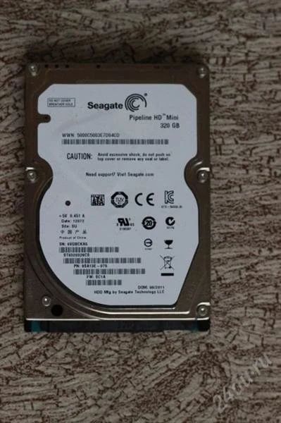 Лот: 1794065. Фото: 1. Срочно продам винтчестер Seagate... Жёсткие диски