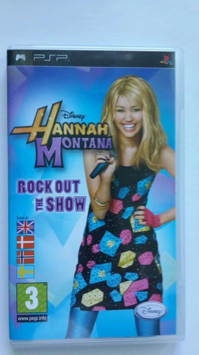 Лот: 11150957. Фото: 1. Игра для PSP Hannah Montana Rock... Игры для консолей