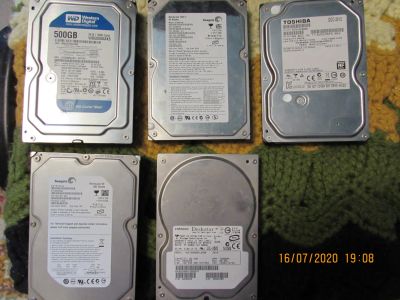 Лот: 16275131. Фото: 1. Жесткие диски. Жёсткие диски (HDD)