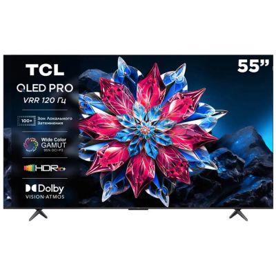 Лот: 24864153. Фото: 1. Телевизор TCL 55C655 Pro 4K Smart... Телевизоры
