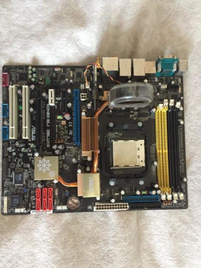 Лот: 11131136. Фото: 1. ASUS M2N32-SLI Deluxe. Материнские платы