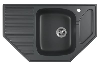 Лот: 23668112. Фото: 1. Мойка врезная с крылом GreenStone... Мойки кухонные