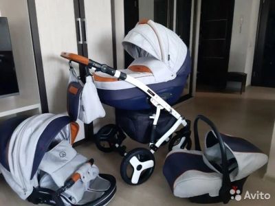 Лот: 16009565. Фото: 1. Коляска 3 в 1 Coletto Florino... Коляски