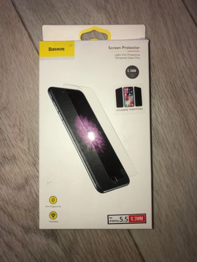 Лот: 15879906. Фото: 1. Защитное стекло iPhone 8 plus. Дисплеи, дисплейные модули, тачскрины