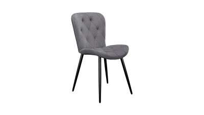 Лот: 23775037. Фото: 1. Стул Askona Home Turin, grey. Столы, стулья, обеденные группы