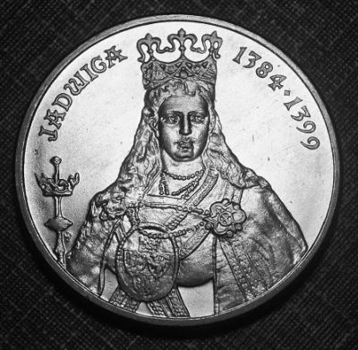 Лот: 7849413. Фото: 1. Польша.100 злотых 1988 г. Королева... Европа