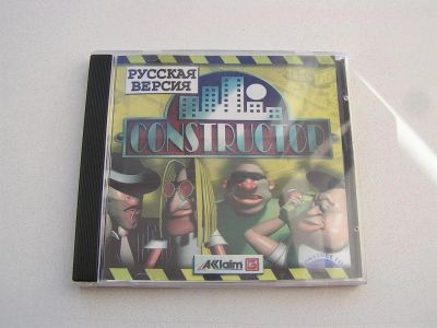 Лот: 3858143. Фото: 1. CD-диск. Компьютерная игра "Constructor... Игры для ПК