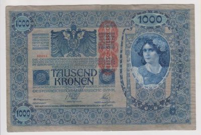 Лот: 11341292. Фото: 1. 1000 марок Германия, 1902г. сохран... Германия и Австрия