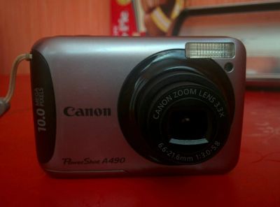 Лот: 9054962. Фото: 1. Canon PowerShot A490. Цифровые компактные