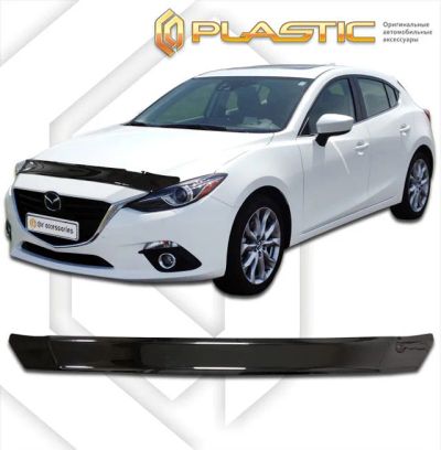 Лот: 13003740. Фото: 1. Дефлектор капота MAZDA 3 2013г-... Детали тюнинга