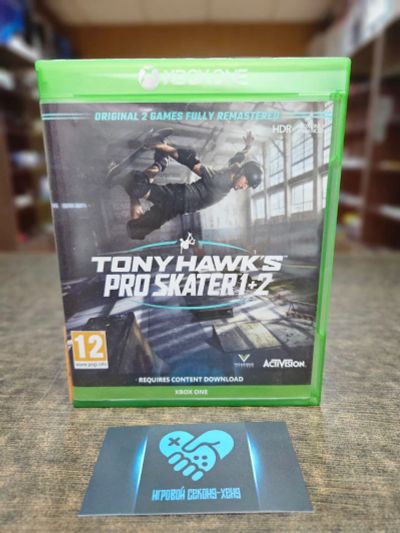 Лот: 19640416. Фото: 1. Tony Hawks Pro Skater 1+2 Лицензия... Игры для консолей