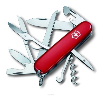 Лот: 10557057. Фото: 1. Швейцарский нож Victorinox Huntsman... Ножи, топоры