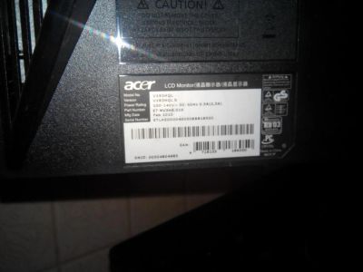 Лот: 4859192. Фото: 1. монитор acer 19 v193hql. ЖК-мониторы