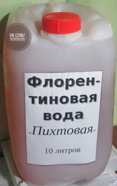 Лот: 12843578. Фото: 1. Флорентиновая вода пихтовая 10л... Другое (растения и животные)
