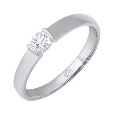 Лот: 23865525. Фото: 1. Кольцо TALANT из серебра с фианитами. Кольца, перстни