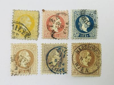 Лот: 23963359. Фото: 1. Император Франц Иосиф I. Неполная... Марки