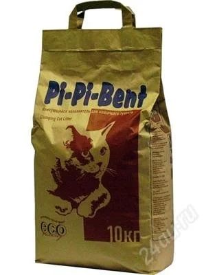 Лот: 866710. Фото: 1. Pi-Pi-Bent кошачий наполнитель... Миски, лотки, наполнители
