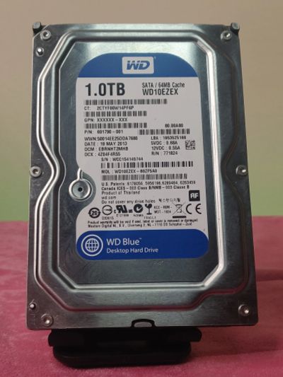 Лот: 23454503. Фото: 1. HDD 1000Gb/WD/SATA3/3,5"/7200... Жёсткие диски (HDD)
