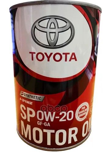 Лот: 24997384. Фото: 1. TOYOTA Toyota Motor Oil 0W20 Sp... Масла, жидкости