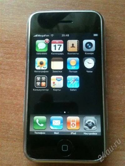 Лот: 2819250. Фото: 1. Iphone 2G. Смартфоны