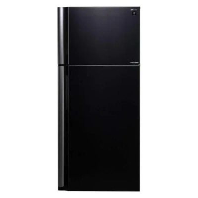 Лот: 24844546. Фото: 1. Холодильник Sharp SJXE59PMBK. Холодильники, морозильные камеры