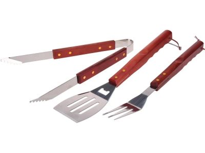 Лот: 16048083. Фото: 1. Набор для барбекю 3 предмета 701-24. Мангалы, грили, коптильни