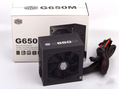 Лот: 14405316. Фото: 1. Блок питания CoolerMaster G650M... Корпуса, блоки питания