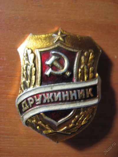 Лот: 5586940. Фото: 1. Значок. Дружинник СССР. Другое (значки, медали, жетоны)