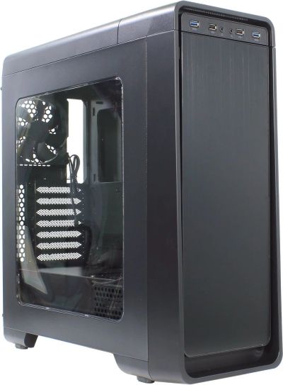 Лот: 19182205. Фото: 1. Корпус Thermaltake Versa U21 Black... Корпуса, блоки питания