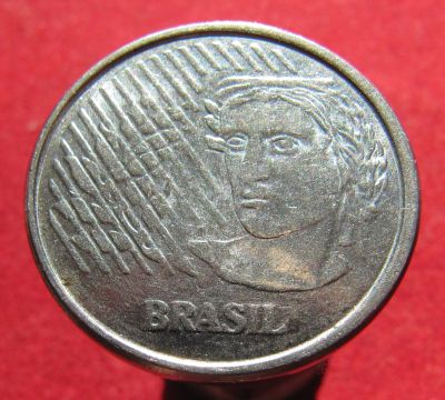 Лот: 18846406. Фото: 1. Бразилия 10 сентаво, 1997 г. Остальные страны