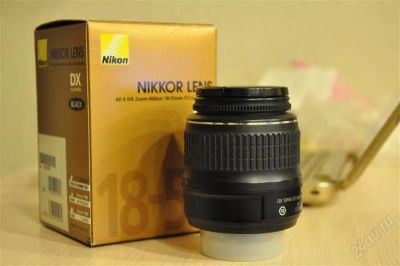 Лот: 2956005. Фото: 1. Продам объектив NIKON AF-S 18-55... Объективы