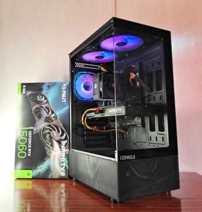 Лот: 25789363. Фото: 1. Игровой компьютер RTX 5060. Компьютеры в сборе