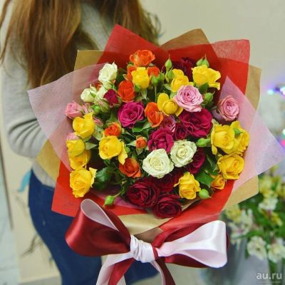Лот: 8240538. Фото: 1. Сборный букет. Цветы на Щорса... Свежие цветы